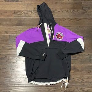 Mitchell & Ness Toronto Raptors Windbreaker Jacket Like New